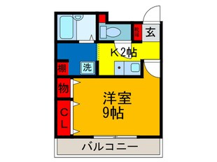 プライムハウス・Ｋの物件間取画像